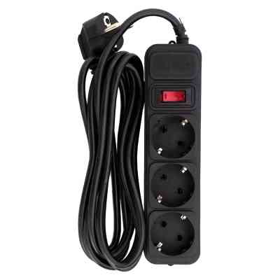 Мережевий фільтр живлення Patron EXT-PN-SP-1033, 3m Black (EXT-PN-SP-1033) Вінниця