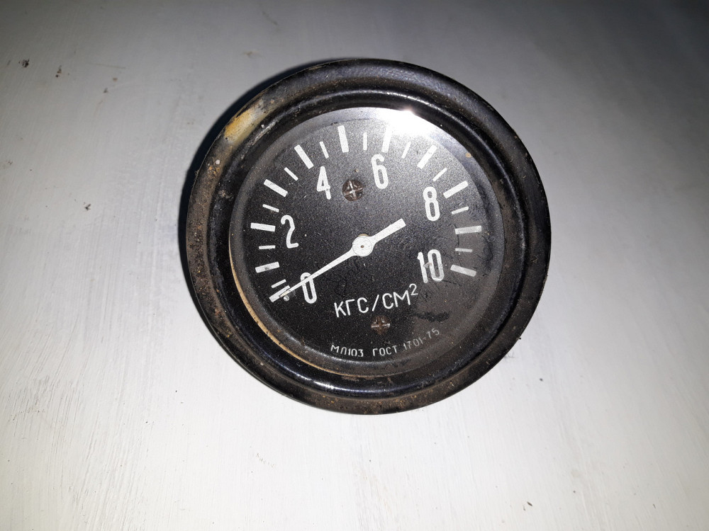 Манометр МД103  МАЗ, КРАЗ-255, ЛИАЗ Харьков - изображение 1