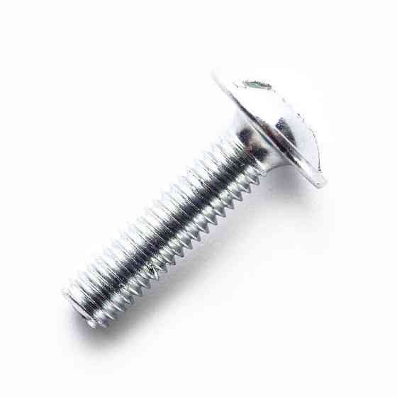 Винт з напівкруглою головкою з прес-шайбою М8*60 DIN 967 цинк Харків