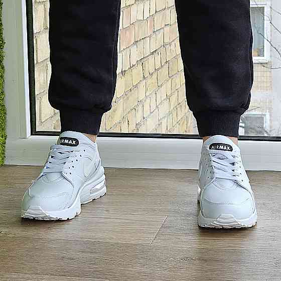 Женские Белые Кроссовки Nike Air Max 93 Кожаные Найк (размеры: 37,38,39,40,41) Видео Обзор - 93-7 Днепр