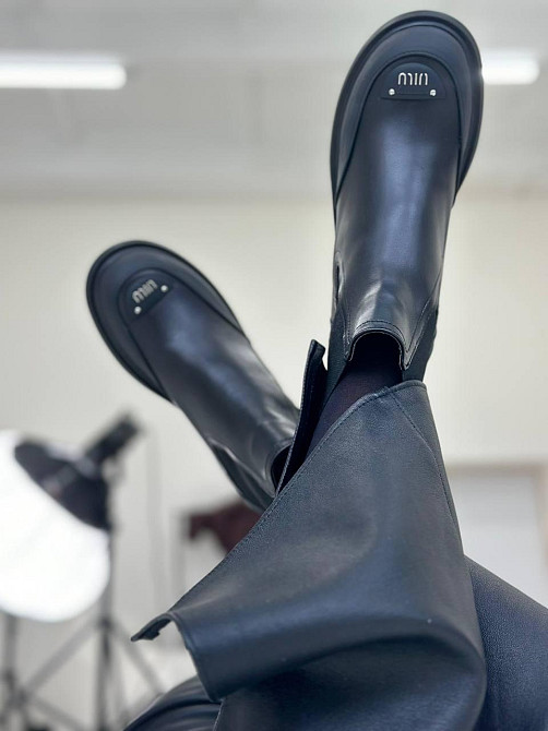 Olli Черевики жіночі OLLI K-8-Тайра чорні (зима, шкіра натуральна) (6071) 39 Коломия - фото 3