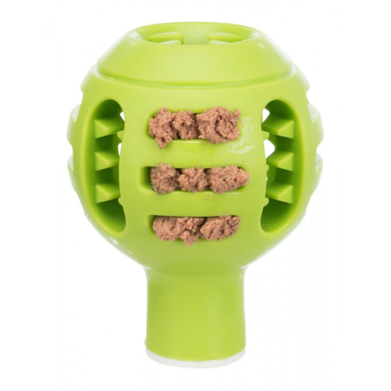 Розвиваюча гра М'яч для собак Trixie Lick'n Snack (Тріксі) 8х12х13 см гума Запоріжжя