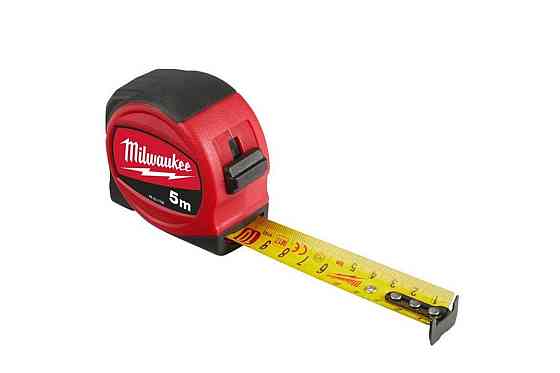 Рулетка 5м, ширина 25мм Milwaukee SLIM 48227706 Коломыя
