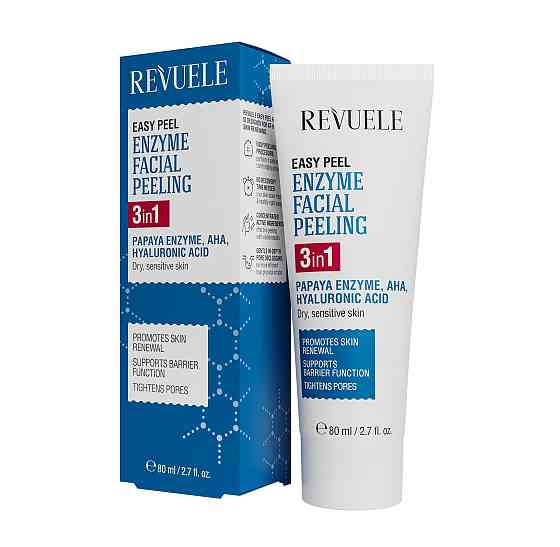 Ензимний пілінг для обличчя EASY PEEL 3в1 Revuele 80 мл Київ