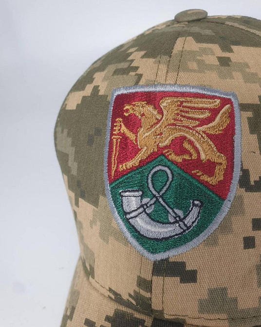 Бейсболка (кепка) 71 окрема єгерська бригада (нового зразка) піксель ЗСУ Запоріжжя - фото 3