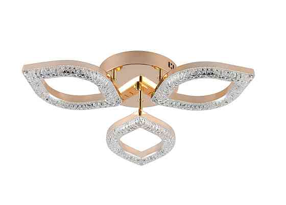 SIRIUS Люстра світлодіодна акрилова Sirius 2721/3 GD 30W*2 Київ