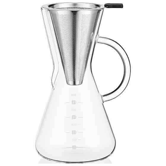 Кемекс для заварювання кави з фільтром ARDESTO Black Mars 600 мл (AR0706CM) ( 13547 ) Харків