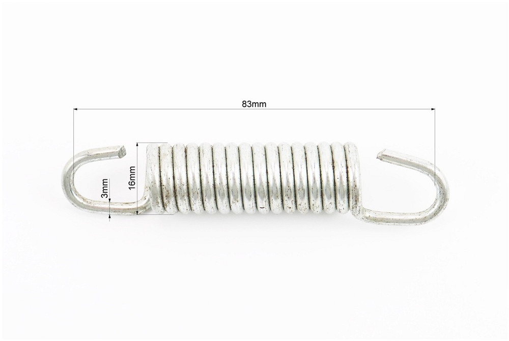 Пружина підніжки центральної (≈L89мм, D16мм, 16 витків) Київ - фото 2