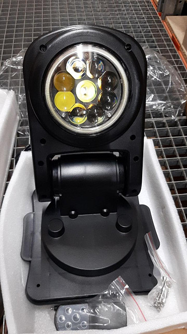 Прожектор 3600Lm Черный 12В для лодок катеров яхт Киев - изображение 3