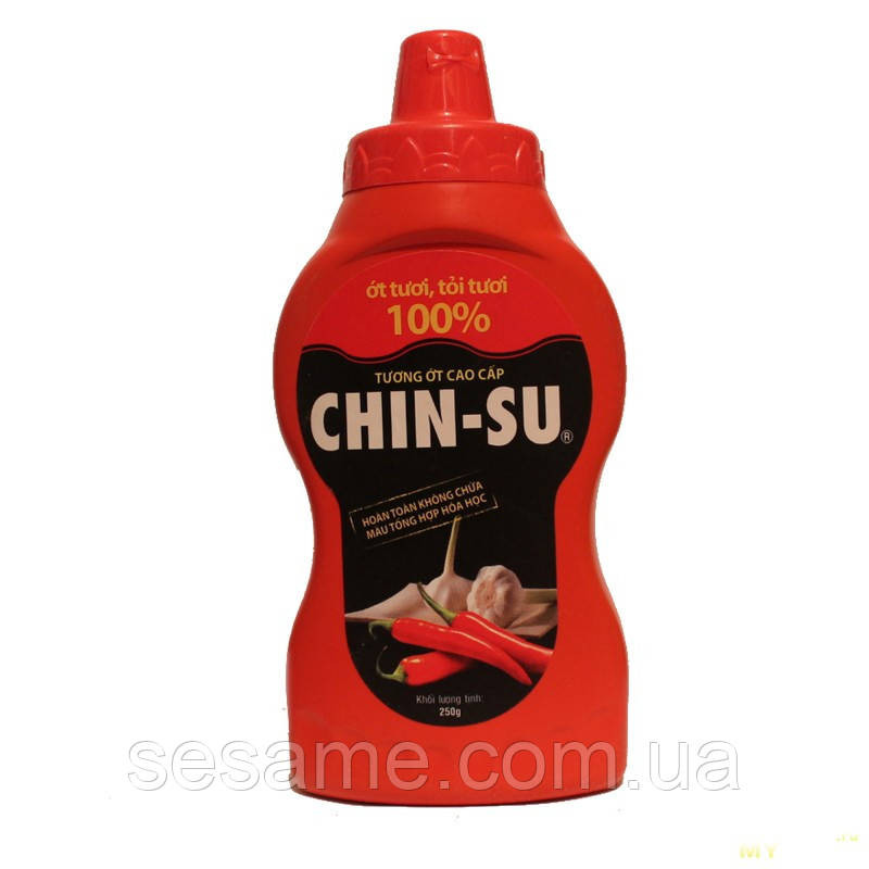 Соус Чилі часниковий Chin-Su 250 мл Харків - фото 1