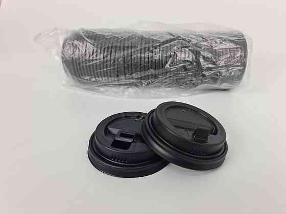 Кришка коричнева на стакан паперовий .250мл ф75 (гар) на Маєстро (50 шт) Харків