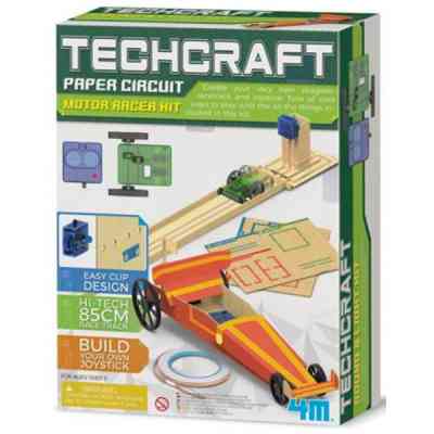 Набор для экспериментов 4М Бумажные схемы Гоночные машины (00-03430) Винница