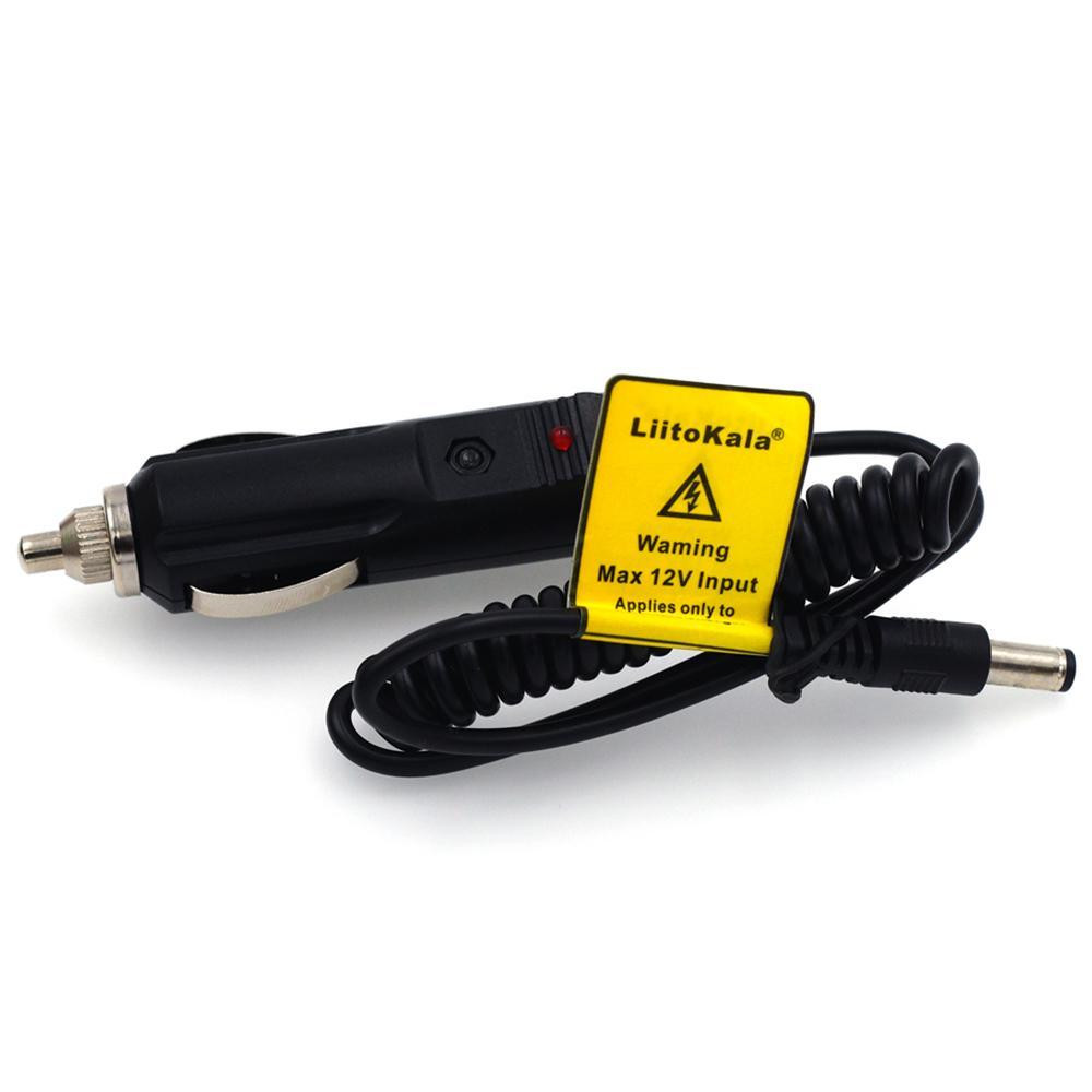 Адаптер в прикурювач DC 12В для заряджання LiitoKala 3465 Київ - фото 2