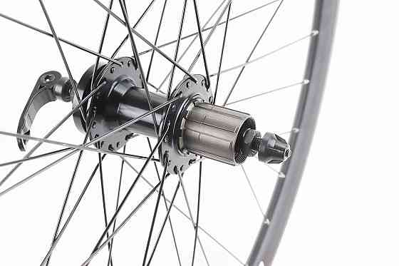 Колесо 29" заднє Disk-brake, обід "крапля" та втулка 14Gx36H алюмінієві NECO MS37R, під касету 8-9зв, кріпл. ексцентрик, "GRAVITY& Київ