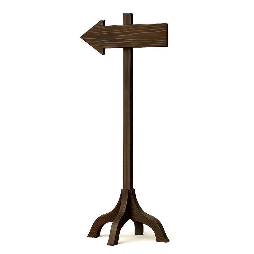 Підлогова стрілка-покажчик "Клаудіо" капучино Миколаїв - фото 1