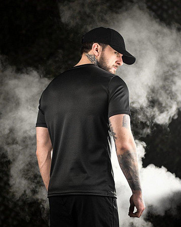 Тактична потовідвідна футболка Oblivion black Defensive ДЛ6588 Київ - фото 9