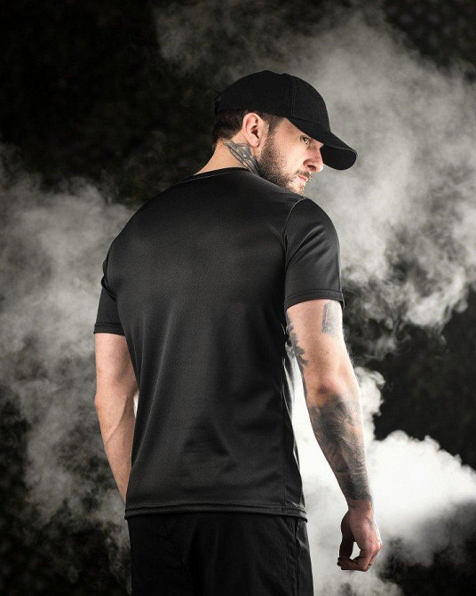 Тактическая потоотводящая футболка Oblivion black Defensive ДЛ6588 Одесса - изображение 9