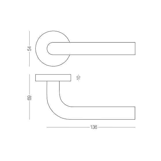 Ручка S-1119 SS Нержавеющая сталь Киев