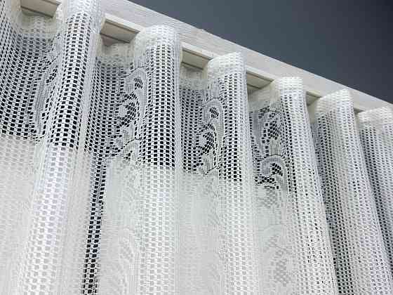 Кухонная арка № 000к сетка Без тесьмы белый 300х170 см (51-066) Киев