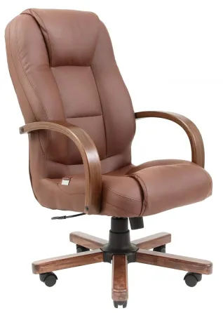 Офісне Крісло Керівника Richman Seville Fly 2213 Wood М1 Tilt Коричневий Київ