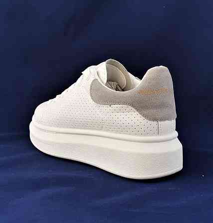 .Жіночі Кросівки Сліпони Білі Мокасини A!exander Mc@ueen (розміри: 37,38) Відео Огляд Дніпро