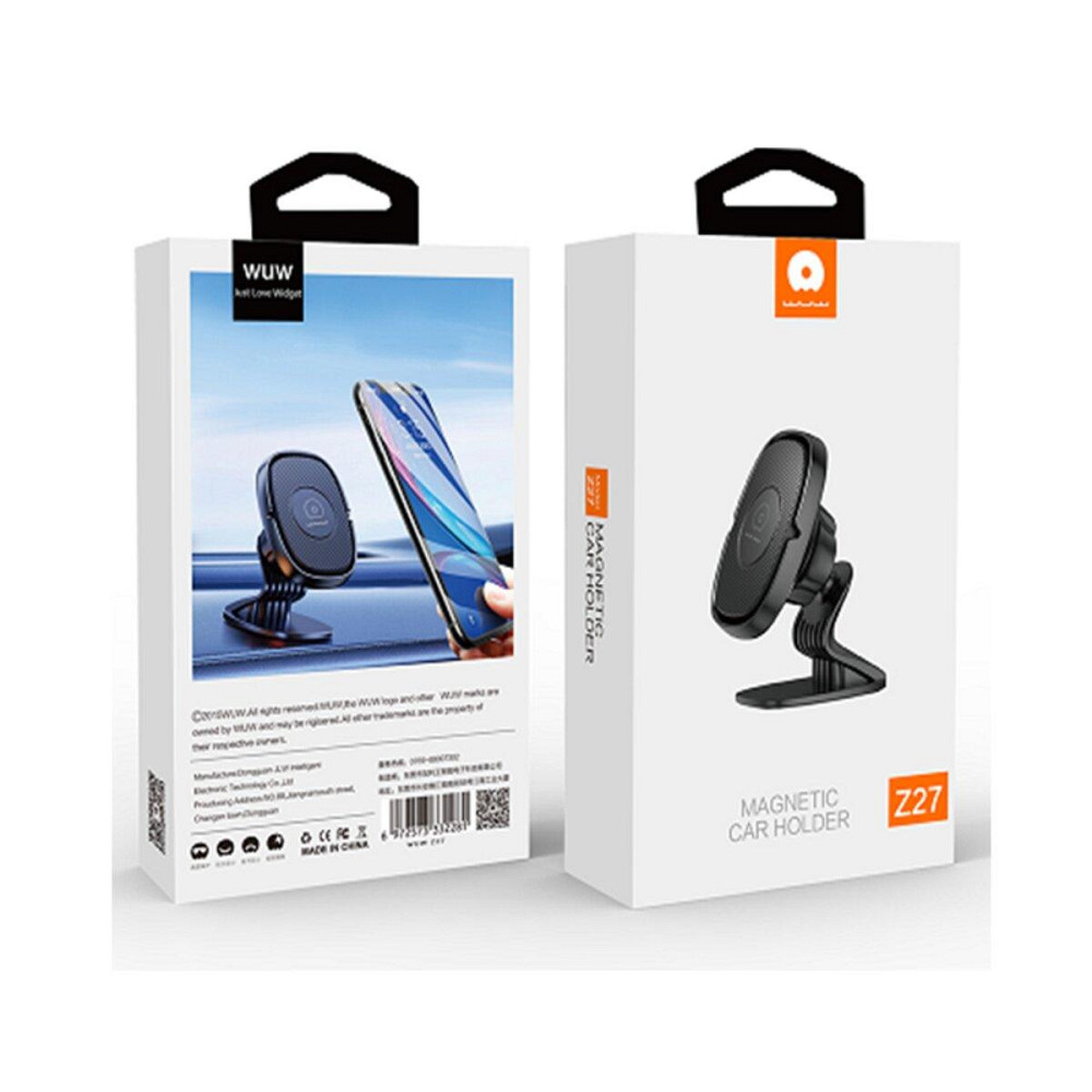 Автомобильный держатель крепление подставка для телефона смартфона WUW-Z27 black 6972573332281 Одесса - изображение 2