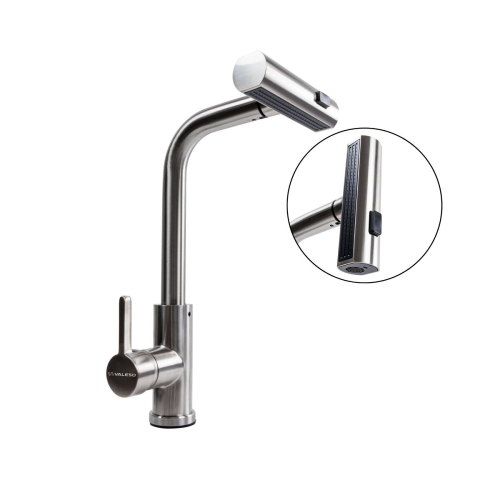 PLATINUM Змішувач кухонний нержавійка Platinum XK08A Коломия - фото 6