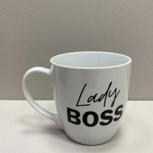 Чашка Lady boss 500мл (подарункова уп) 5098 чорний Кварта Житомир