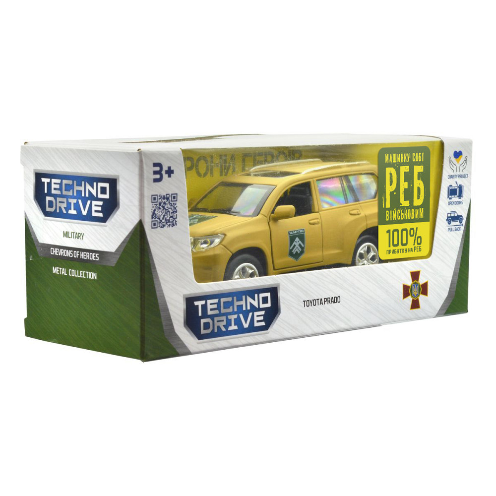 Автомодель серії Шеврони Героїв - Toyota Prado - Хартія Дніпро - фото 7