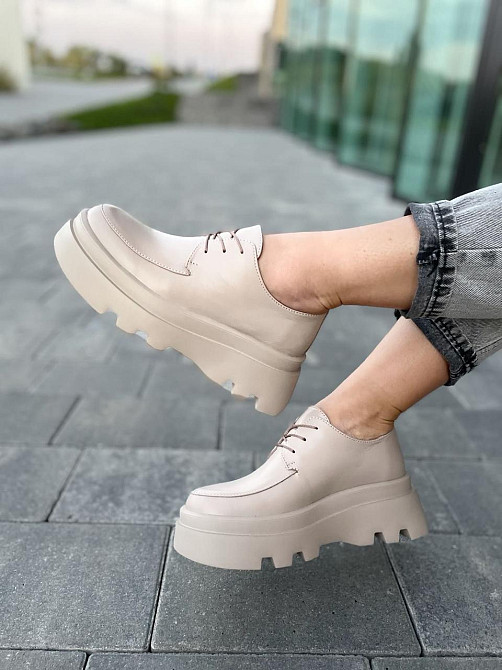 Nivelle Туфлі жіночі NIVELLE 2138/Соня-6 латте (весна-осінь, шкіра натуральна) (4807) Коломия - фото 10