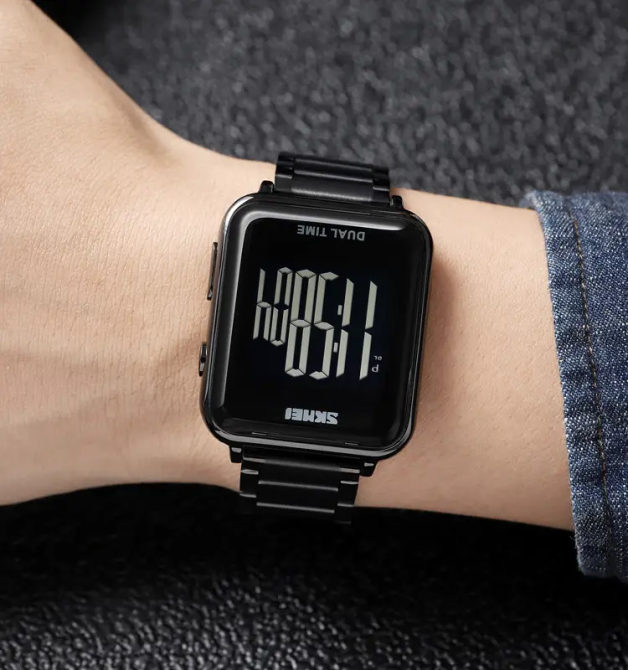 Чоловічий наручний класичний годинник Skmei 1852 (Чорний) Вінниця - фото 9