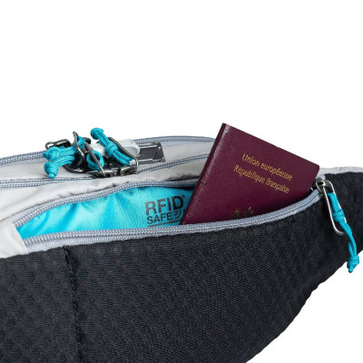 Сумка-бананка Pacsafe Eco Anti-Theft Waist Pack сірий/чорний (41104145) Винница - изображение 7