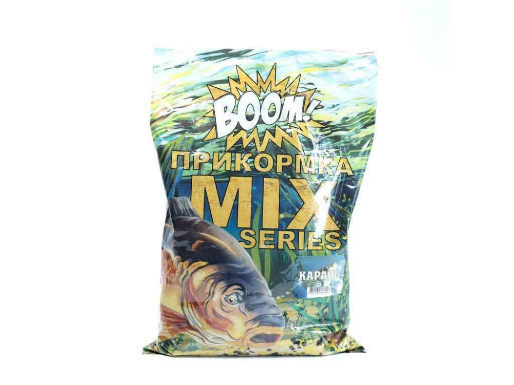 Принада для лову рибі Карась 900 г MIX СЕРІЯ ТМ BOOM Київ - фото 1