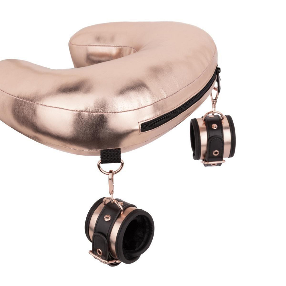 Набір для фіксації Rosy Gold - Neck and Leg Sling Restraint Set Sex Aura Київ - фото 3