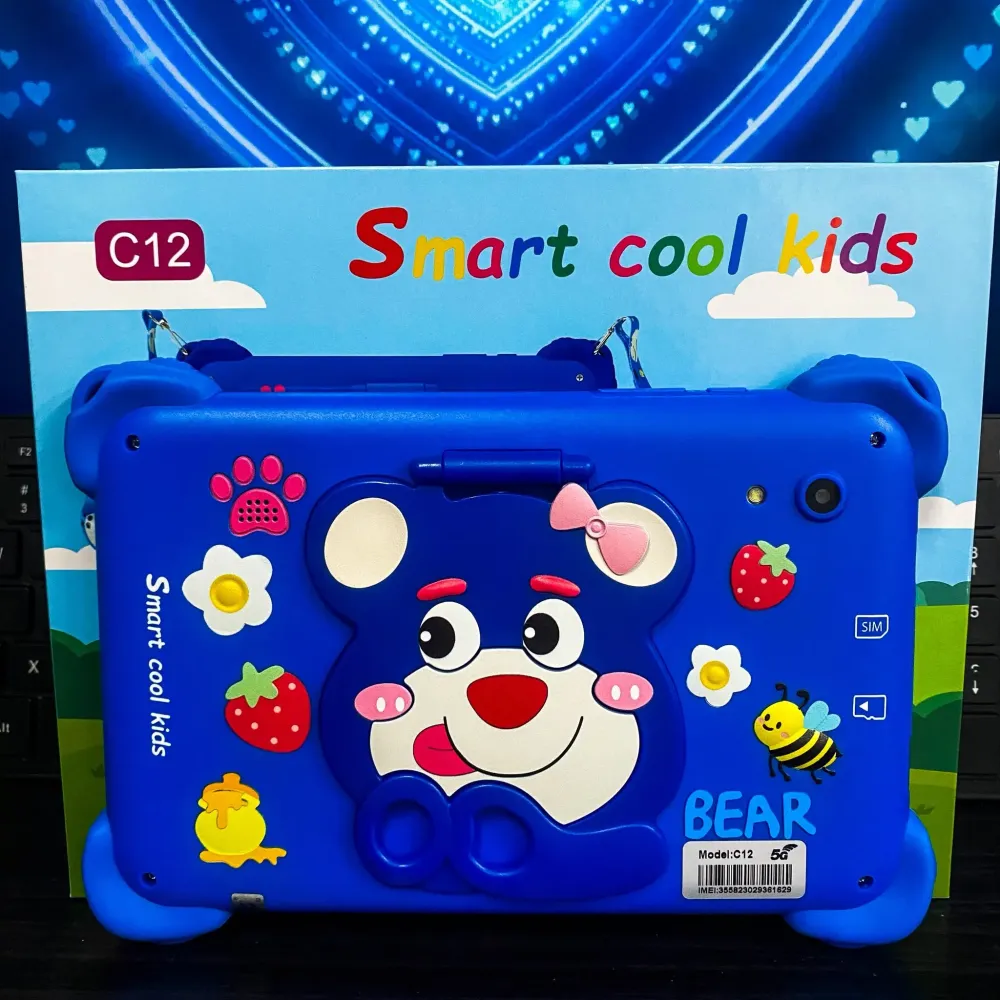Планшет Smart Cool Kids C12 для детей, 8 ГБ ОЗУ, 256 ГБ ПЗУ, Android, 7 дюймов синий Коломия - фото 3