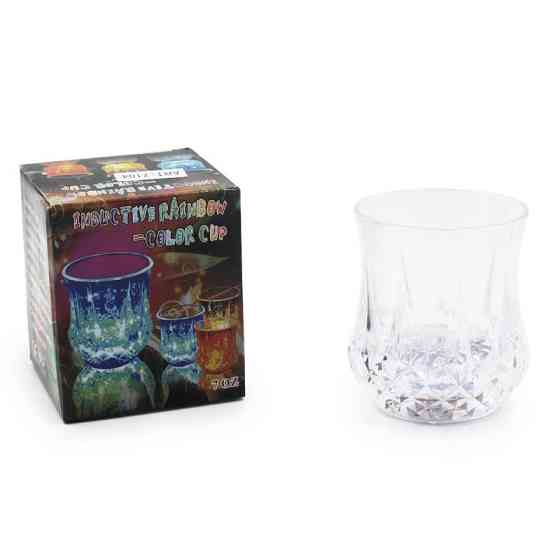 Стильный стакан с LED-подсветкой FLASH CUP 0.20 л, модель 7104 – для ярких напитков Одесса