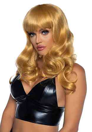 Хвиляста перука Leg Avenue Misfit Long Wavy Wig Dark Blonde, довга, реалістичний вигляд, 61 см Sex Aura Київ
