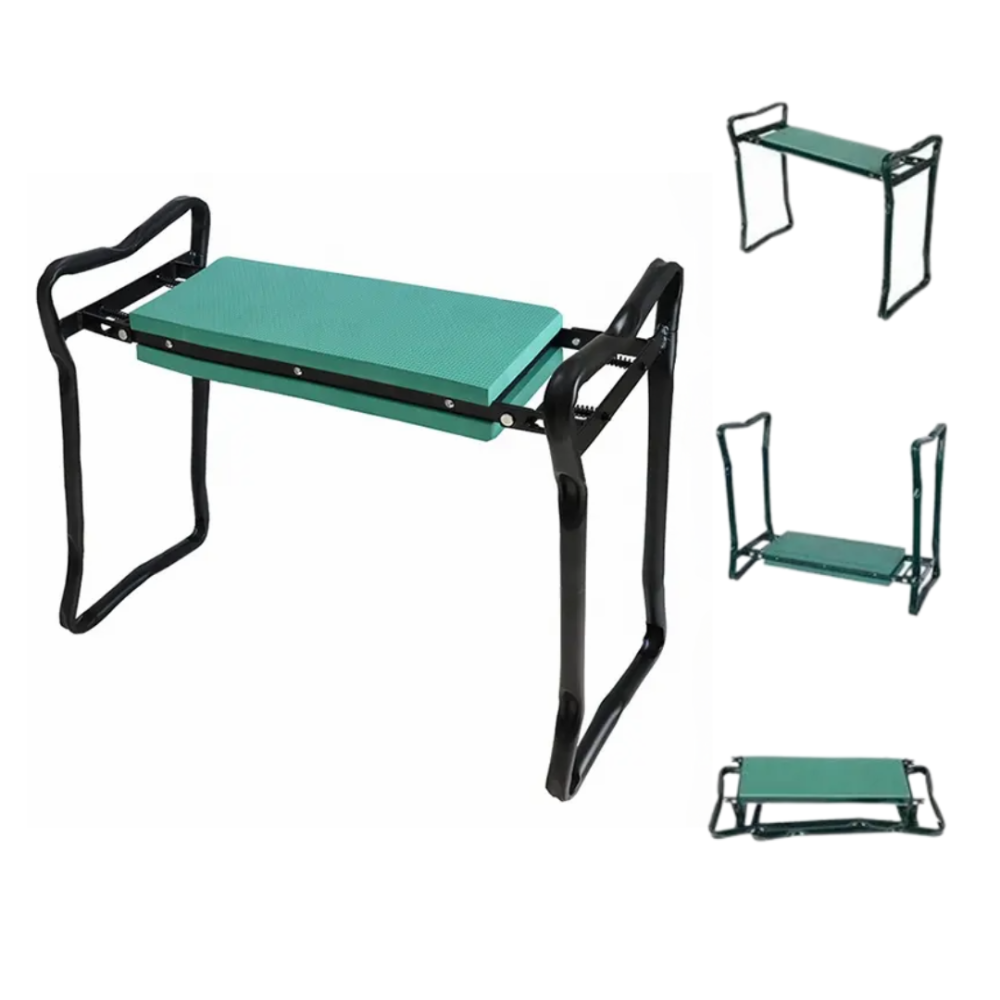 Садовая лавка 2в1 табурет и подставка для колен | Складной садовый табурет | Скамейка для коленей 60×49×27см Каменец-Подольский - изображение 3