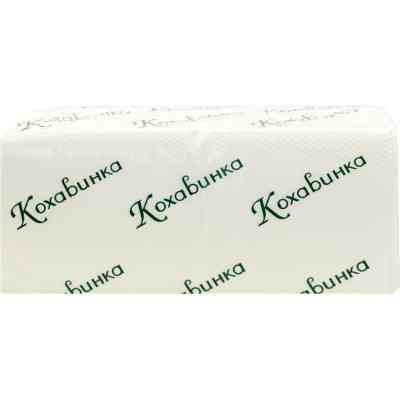 Паперові рушники Кохавинка V-складання Білі 2 шари 160 листів (4820032450194) Вінниця