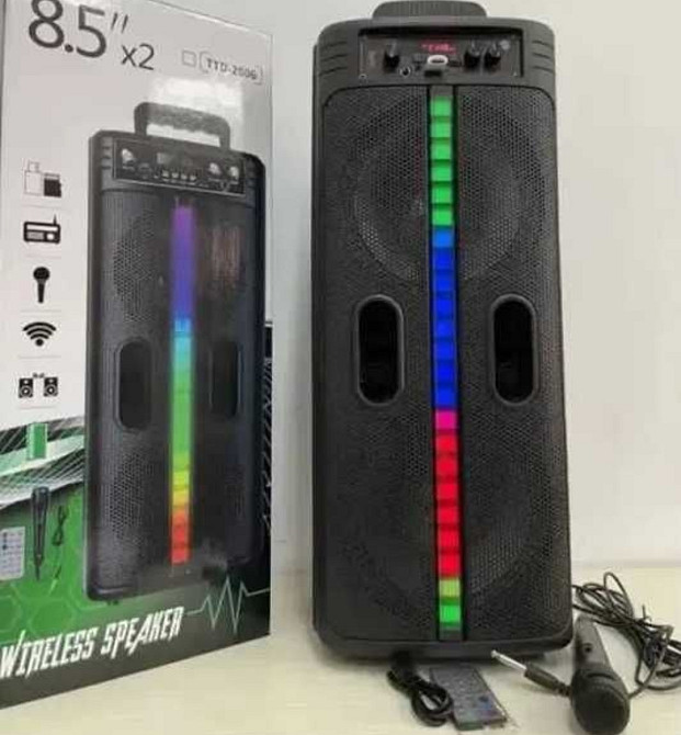 ТОП ПРОДАЖ Колонка Bluetooth Музыкальный центр с Rgb БОЛЬШАЯ. Киев - изображение 7