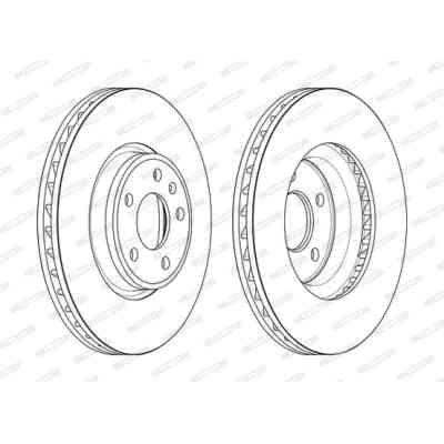 Гальмівний диск FERODO DDF2596C-1 Вінниця