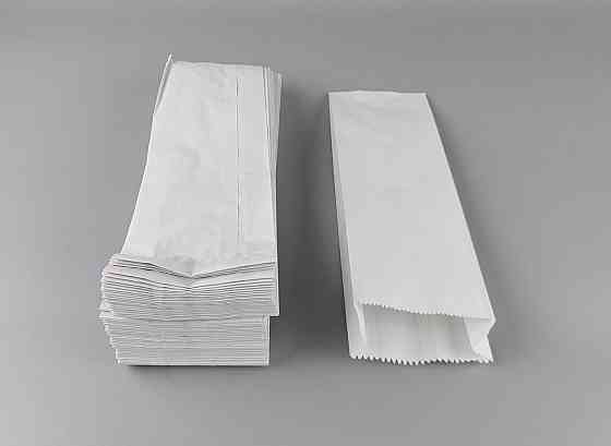 Пакет паперовий крафт 10см 32см білий 1000 шт Харків
