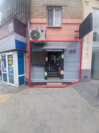 Приміщення під обмін валют\магазинчик. 4 м2 Самий центр- Глінкі 12 Дніпро