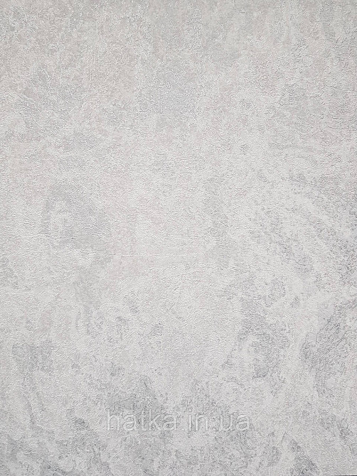 Шпалери вінілові на флізеліні гарячого тиснення DU&KA 1.06х10 вензель основа під штукатурку сірі коричневі Київ - фото 3