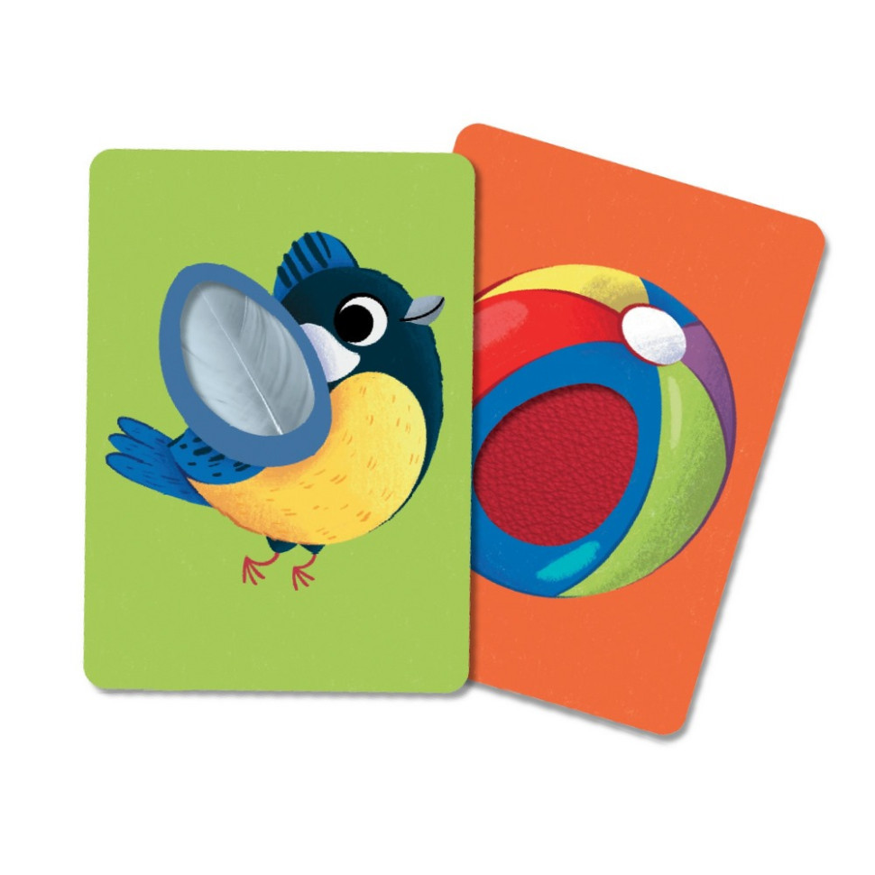 Набор карточек с тактильными элементами 