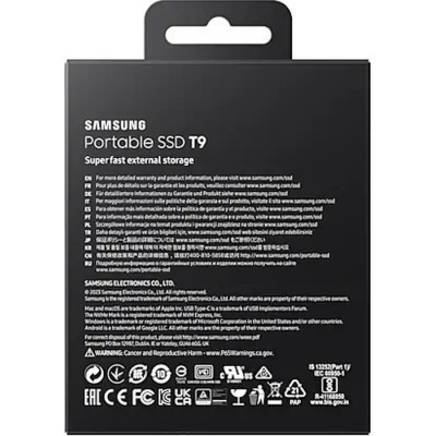 Накопичувач SSD USB 3.2 4TB T9 Samsung (MU-PG4T0B/EU) Вінниця - фото 4