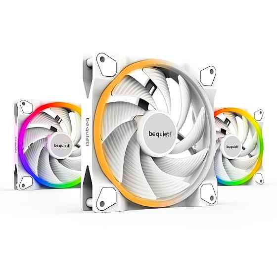 Вентилятор be quiet! Light Wings 140mm PWM High-Speed 3-Pack White (BL103) ( 16272 ) Харків