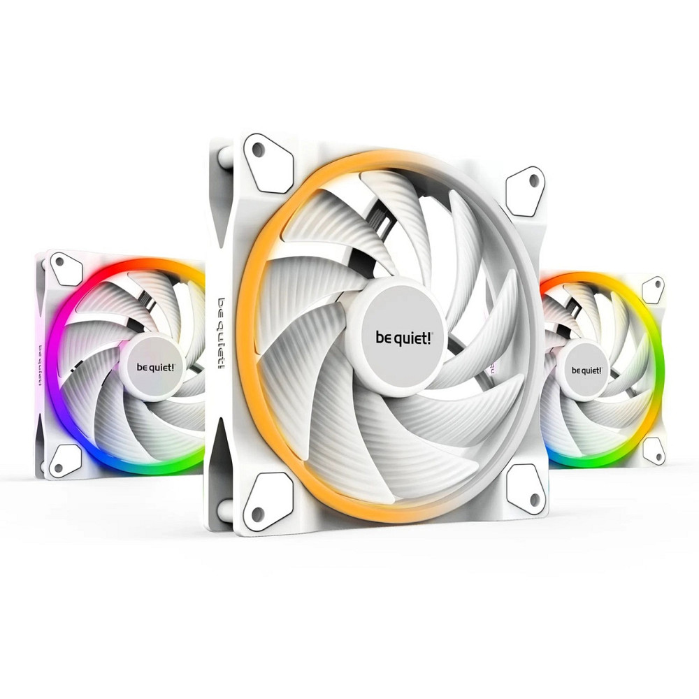 Вентилятор be quiet! Light Wings 140mm PWM High-Speed 3-Pack White (BL103) ( 16272 ) Харків - фото 1