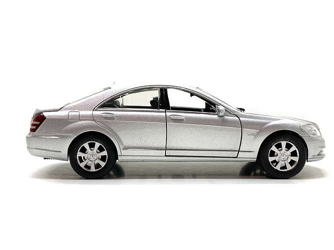 Машина Limo Toy Mercedes S Class інерційна відчиняються двері капот багажник 1:32 Сіра (AS-2705) Чернігів - фото 4