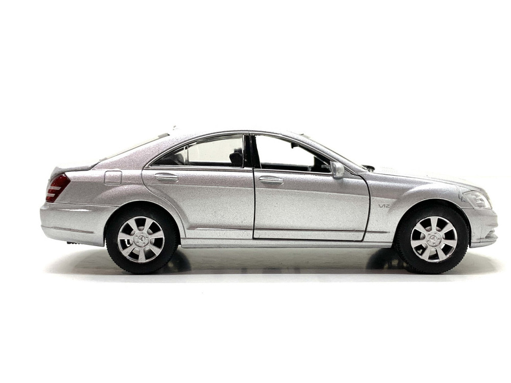 Машина Limo Toy Mercedes S Class інерційна відчиняються двері капот багажник 1:32 Сіра (AS-2705) Чернигов - изображение 4